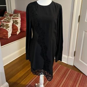 Size 6 Stella McCartney Black Silk Cocktail Dress